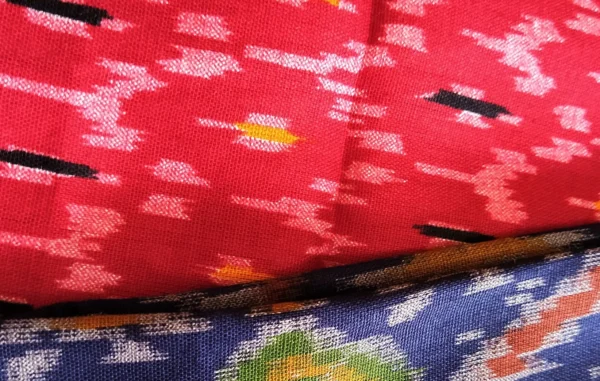 Close-up of daraayi fabric